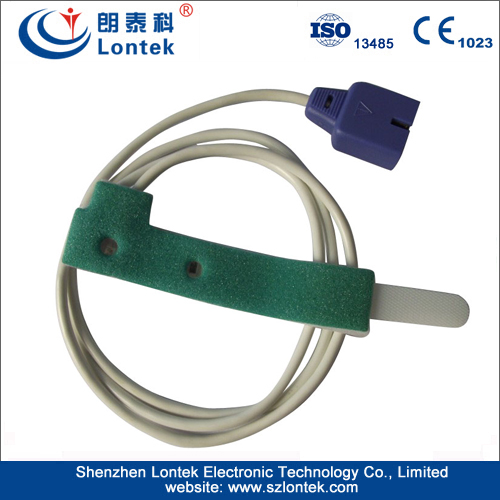 Nellcor 加密 DB9pin一次性血氧探頭 無紡布材質