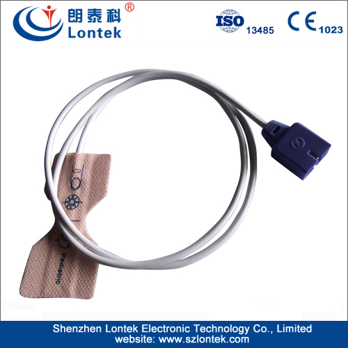 Nellcor 加密 DB9pin一次性血氧探頭 無紡布材質