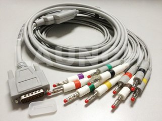 邦健ECG-300G心電圖機導聯線
