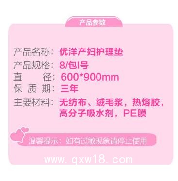 產褥墊產婦墊孕婦隔尿墊產婦護理墊一次性月經墊60*90L