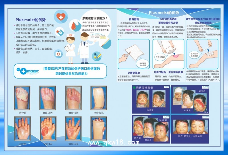 新型護創材料傷口敷貼日本瑞光普膜貼