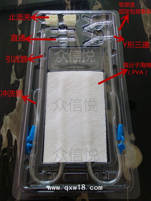一次性使用負壓引流護創材料
