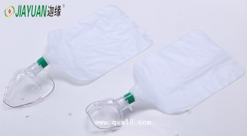 鳳華一次性無菌吸氧面罩（兒童貯氧氣袋型）