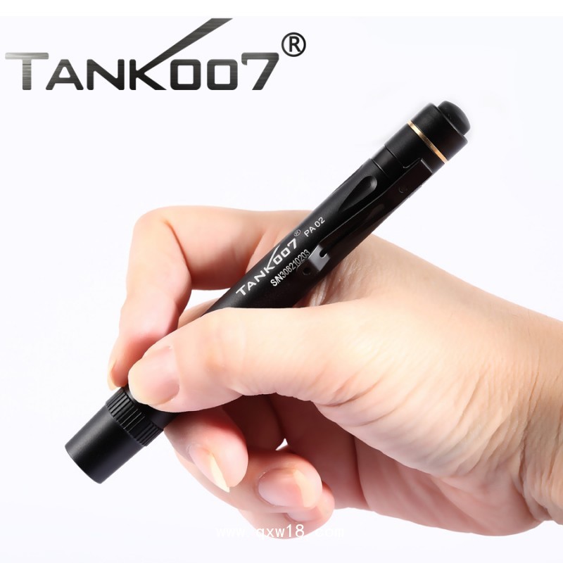 TANK007探客PA02筆帽式醫用手電筒全科室筆電