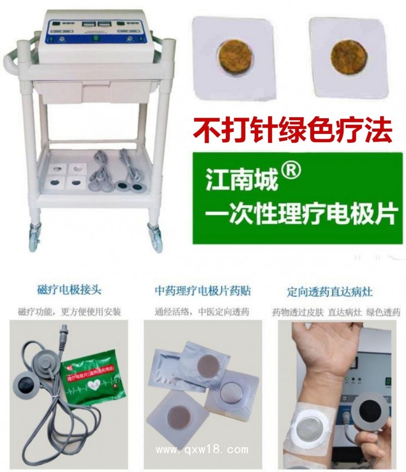 溫熱透化電極中醫定向藥透儀藥物離子導入治療儀理療電極布
