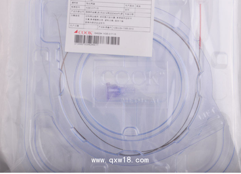 美國庫克鎳鈦合金取石網籃NGE-017115-MB