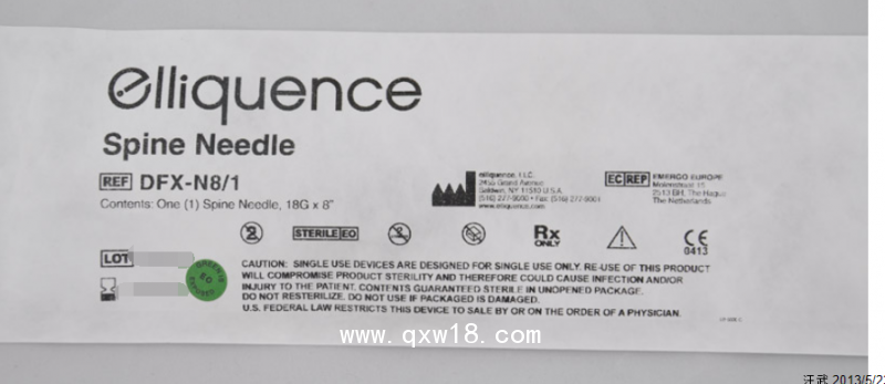 美國elliquence雙極射頻手術刀頭DFX-N8/1