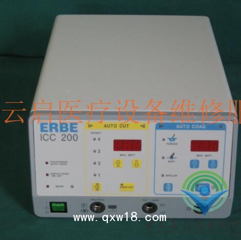 醫療器械維修愛博高頻電刀ERBE ICC300故障代碼E2