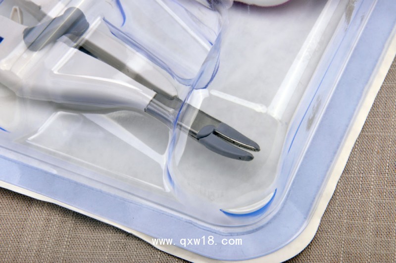柯惠腹腔鏡開口鉗、彎形小鉗口開放手術閉合分割器LF1212