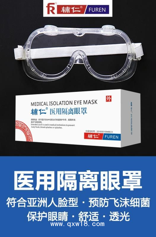 醫用隔離眼罩