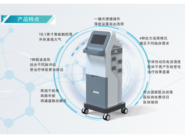全順中頻立體干擾電治療儀HM-GRD02作用機理