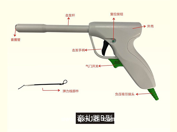 一次性使用肛腸套扎器