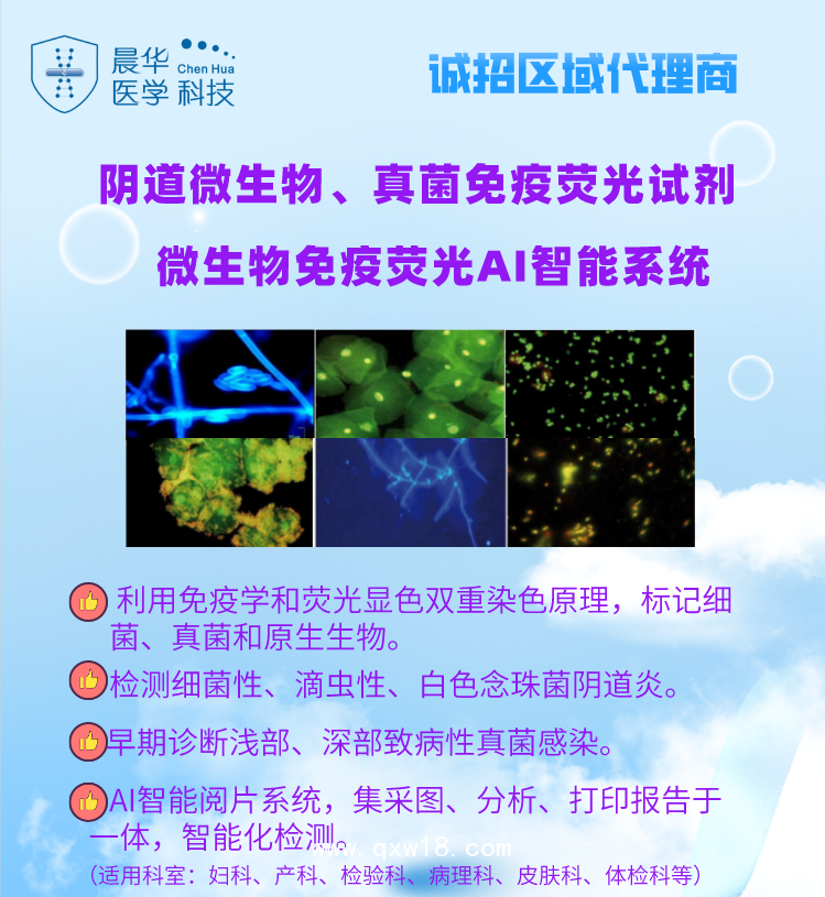 真菌熒光免疫顯色試劑