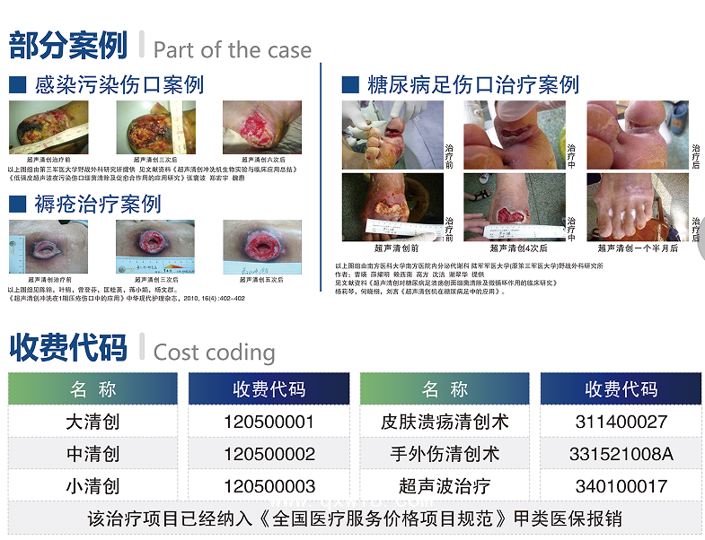 多功能超聲清創機在慢創臨床的應用-外傷清創設備