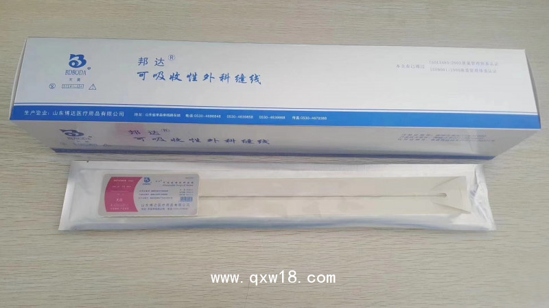 可吸收性外科縫線（內窺鏡圈套線）可吸收縫線