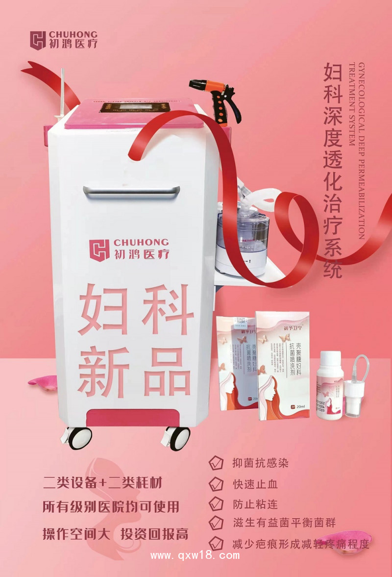 初鴻醫用臭氧婦科治療儀 陰道炎盆腔炎宮頸糜爛 產后康復