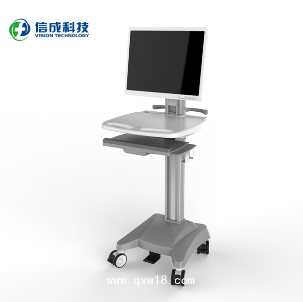 高品質定制呼吸機醫療推車醫用氧氣瓶運輸四輪手推車移動醫療站