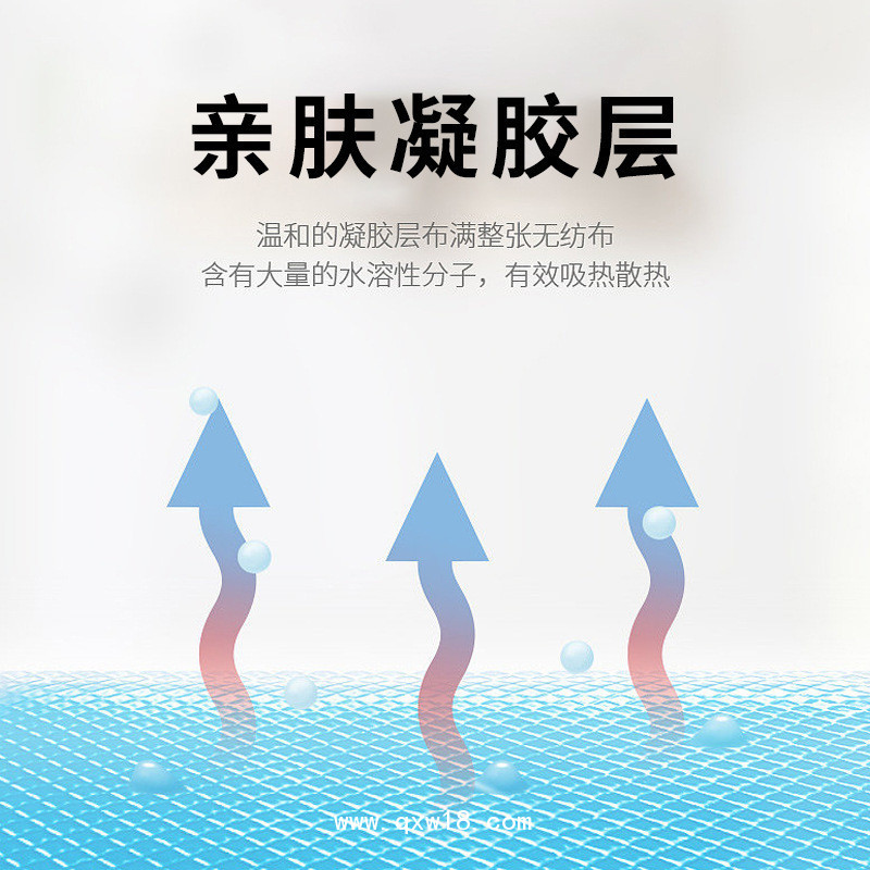 廠家直供退熱凝膠兒童發燒貼嬰兒退燒冰涼冰寶貼