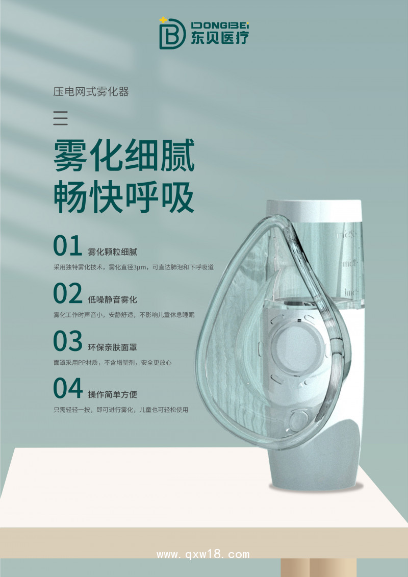 壓電網式霧化器