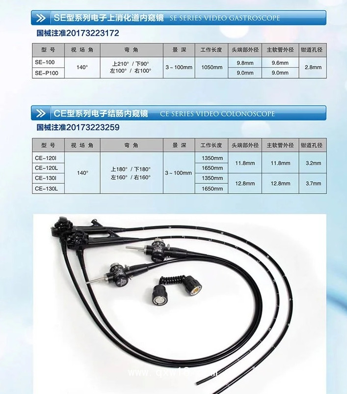 電子胃腸鏡 醫用下消化道內窺鏡 結腸鏡 CE-100 消化科專用