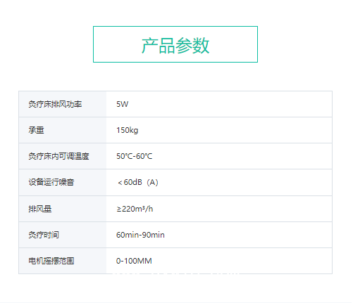 華偉Huawei 智能中醫灸療床 HW-2702