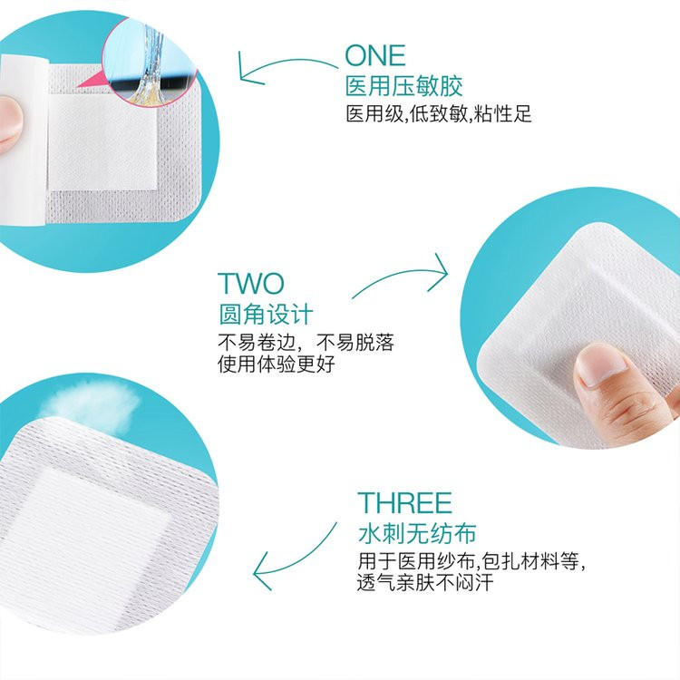 無菌敷貼二類械字號—醫用級透氣性好—中標掛網