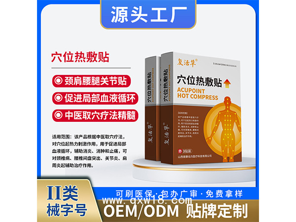 穴位熱敷貼?