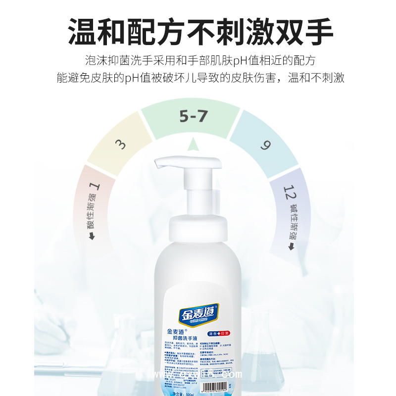 抗菌泡沫洗手液  水洗抑菌洗手液  醫用洗手液
