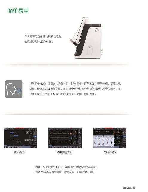 科曼 有創呼吸機V3