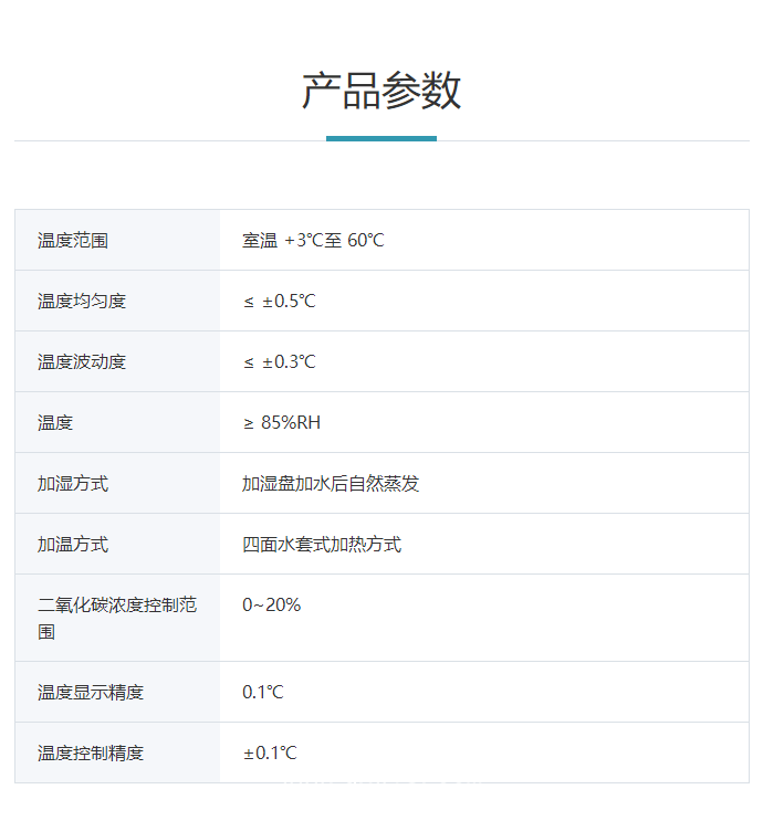 恒字 二氧化碳細胞培養箱 WJ-3-160