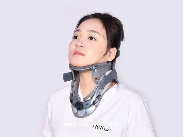 成人可調節頸托頸椎牽引夏季透氣拉伸護脖套保護套