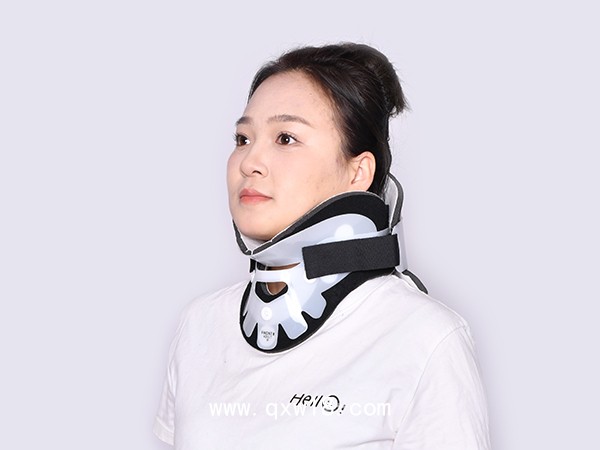 成人可調節頸托頸椎牽引夏季透氣拉伸護脖套保護套