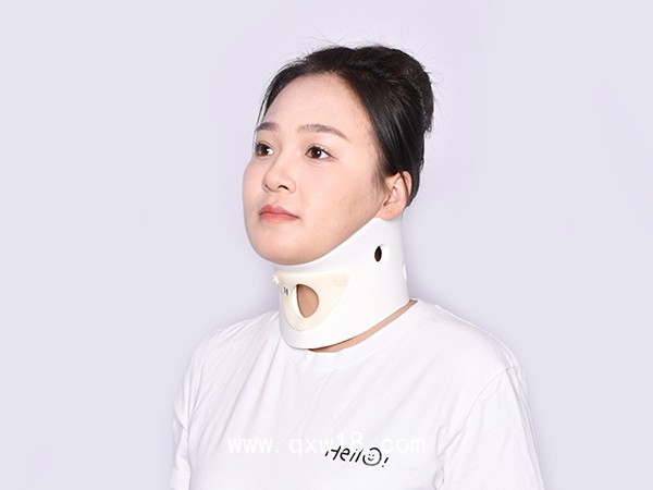 頸椎固定器 高分子頸托 頸椎矯正 護(hù)頸固定托 頸部固定支架透氣