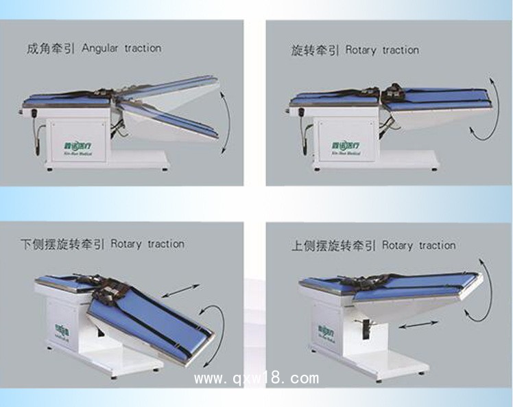 鑫諾電腦三維多功能電動腰椎牽引床醫用