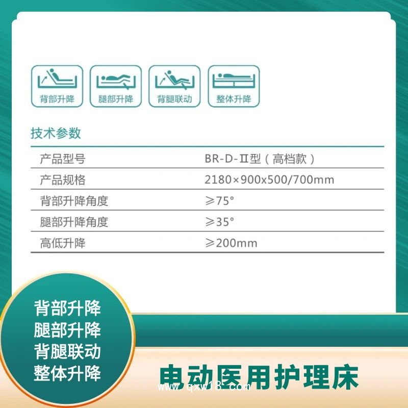 電動三功能護(hù)理床