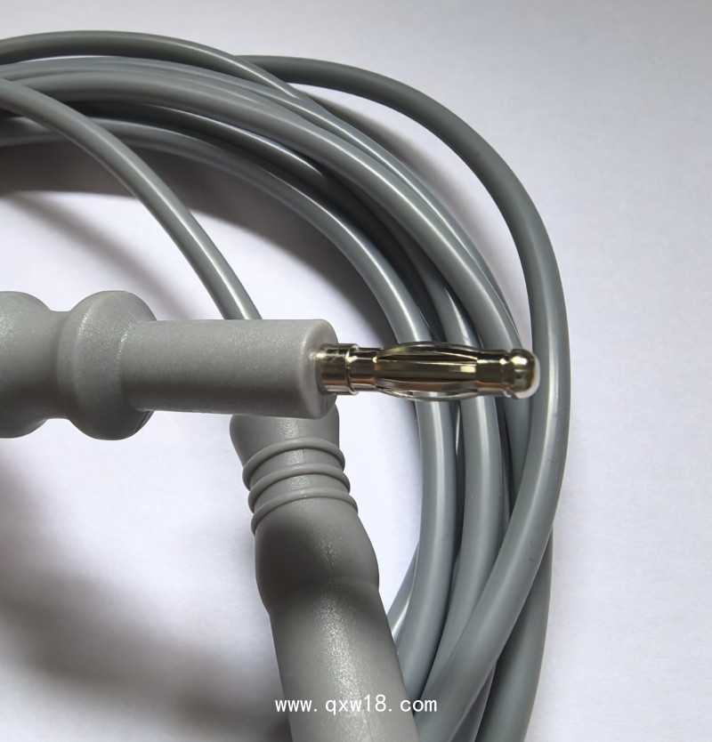 好克P1097腹腔鏡電凝器械高頻導線 （用于腹腔鏡器械與高頻電刀之間的連接）