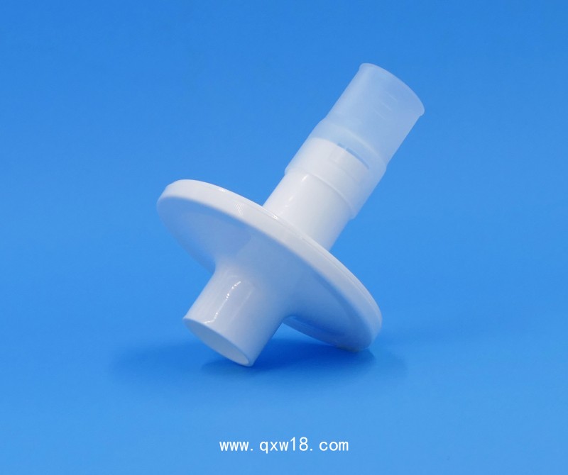 一次性使用肺功能過濾器，獨立包裝