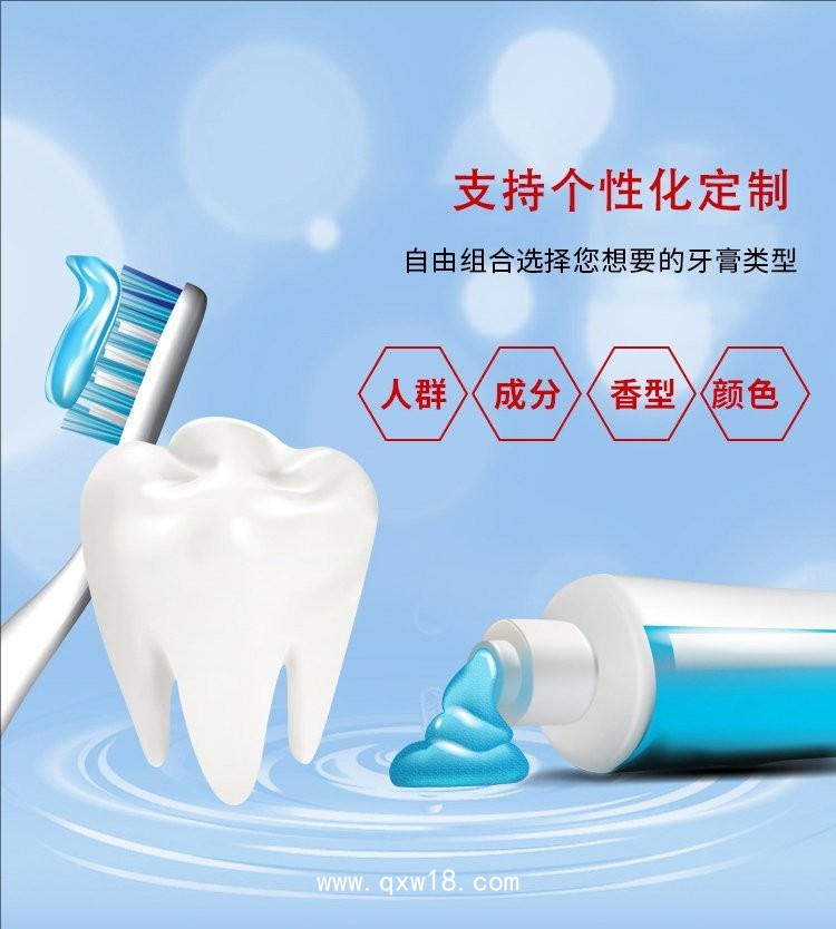 牙膏代加工廠家/二類械字號(hào)妝字號(hào)文號(hào)齊全，成人兒童牙膏OEM貼牌代加工