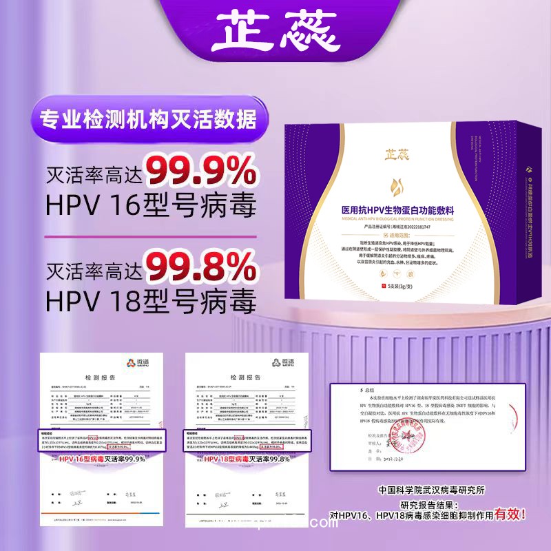 醫用抗hpv生物蛋白敷料