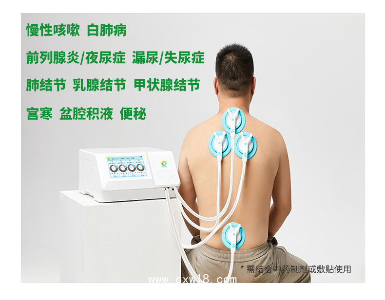 藥物導入治療儀(治療肺結節乳腺結節的中醫定向透藥儀)
