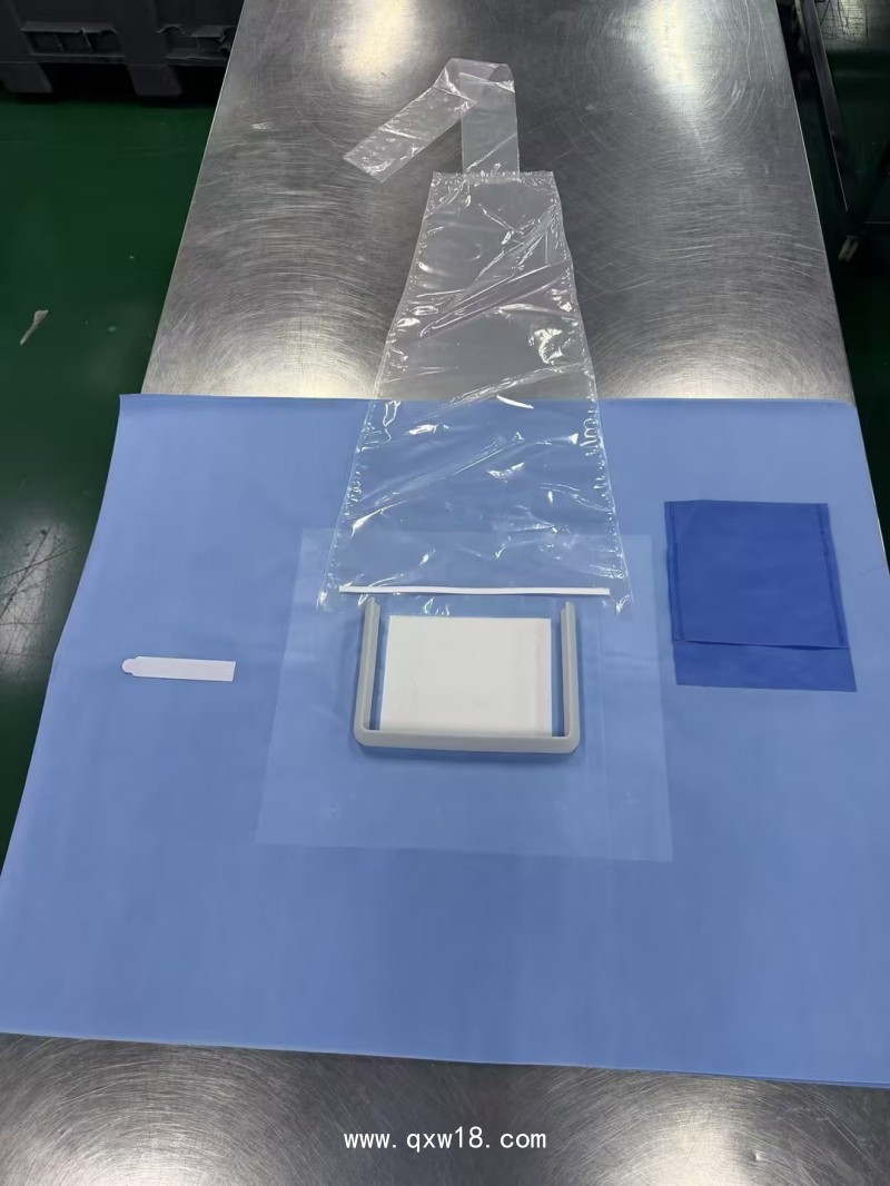 一次性使用無菌手術膜 脊柱微創 UBE手術貼膜套袋鹽水收集器