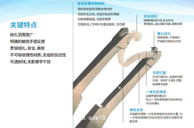 一次性使用組織閉合夾