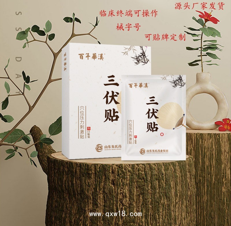 三伏貼  外用貼敷二類械字號 可代理可定制不同規格款式